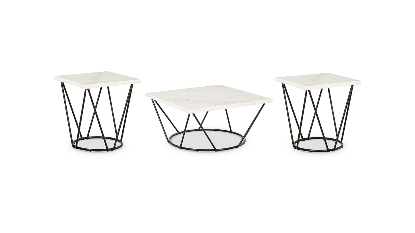 Coffee Table - Vancent with 2 End Tables