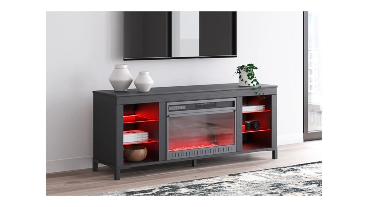 TV Stand -Cayberry 60"  with Electric Fireplace