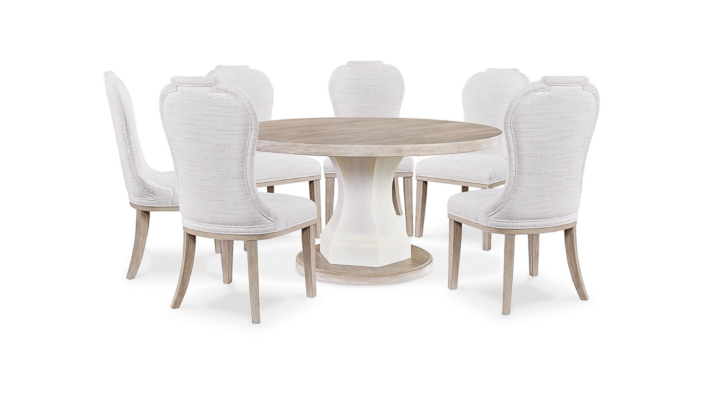 Dining Table - Jorlaina  and 6 Chairs