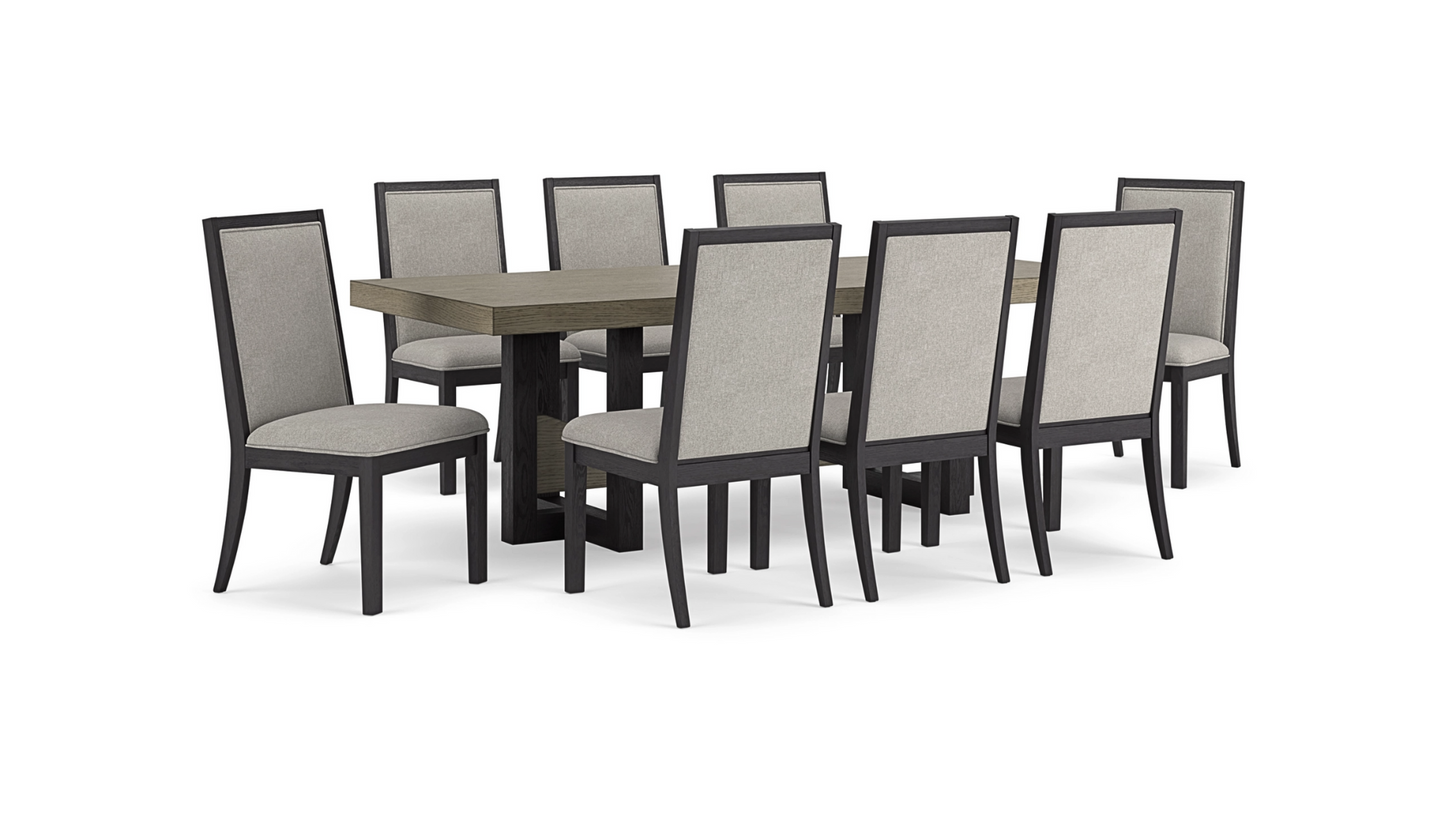 Dining Table - Foyland - and 8 Chairs