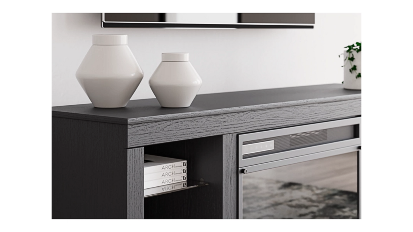 TV Stand -Cayberry 60"  with Electric Fireplace