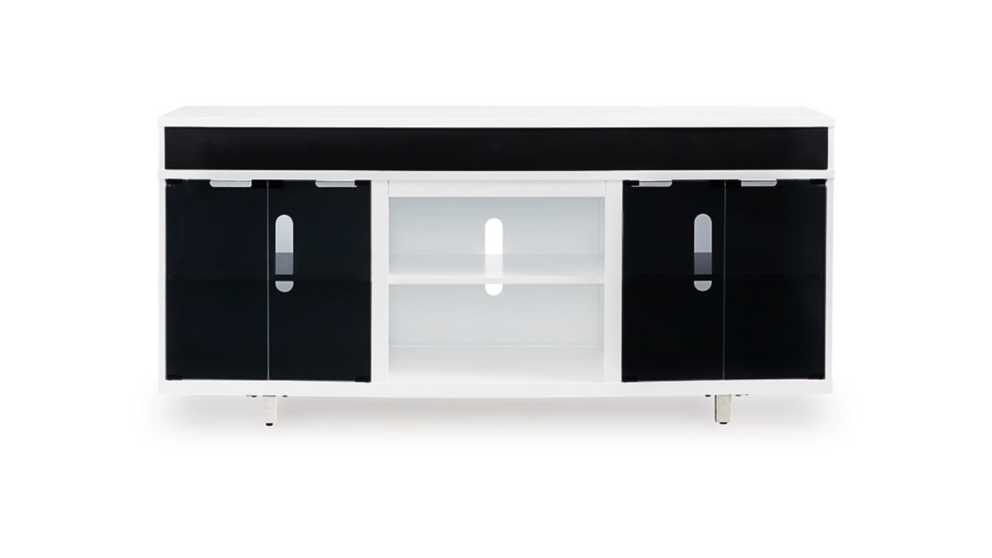 TV Stand with Electric Fireplace Gardoni