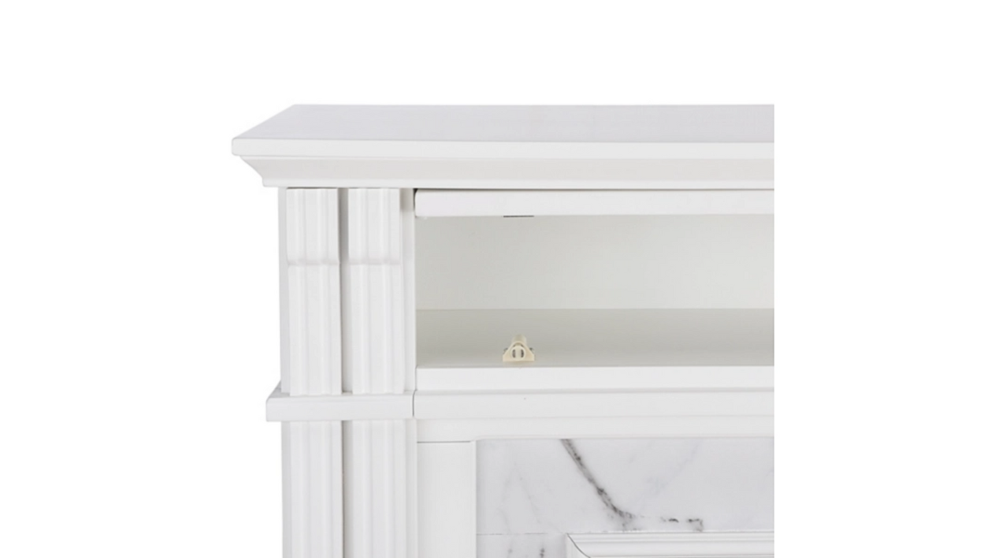 Fireplace Mantel -Southern Enterprises Solemma Touch Screen