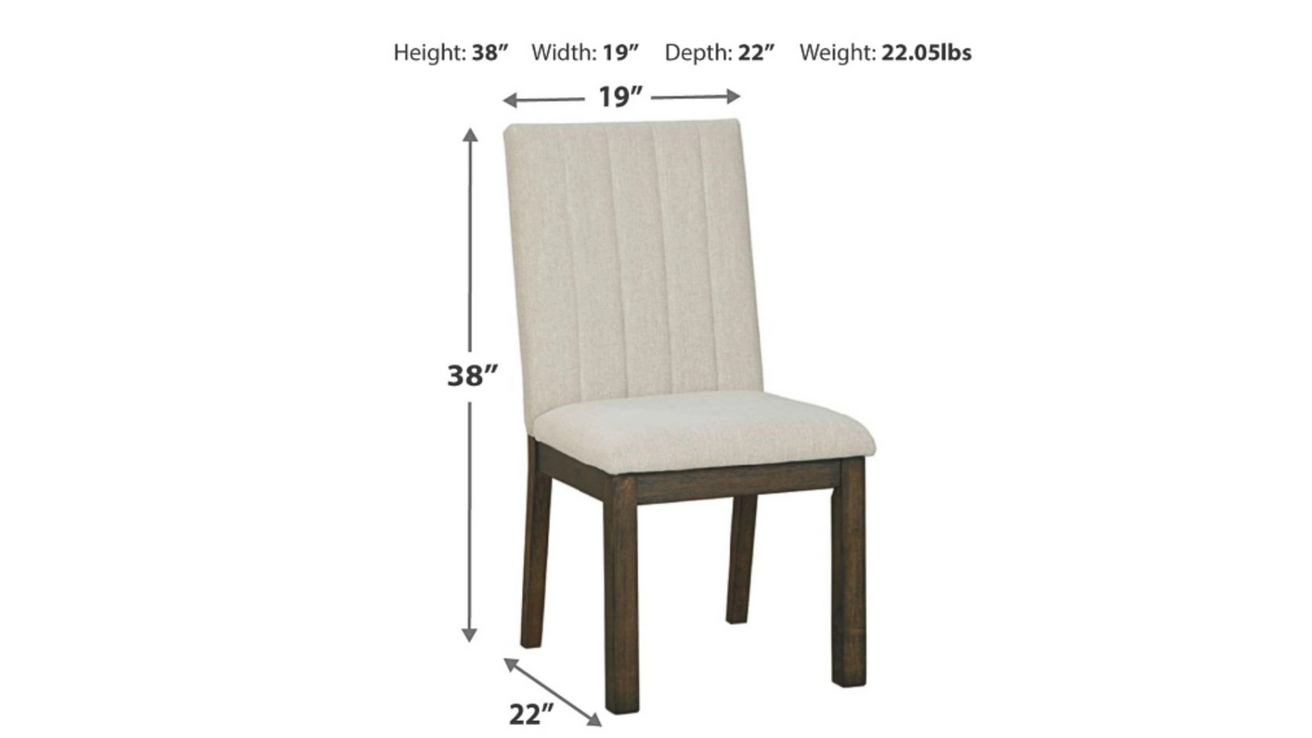 Dining Table - Dellbeck and 6 Chairs
