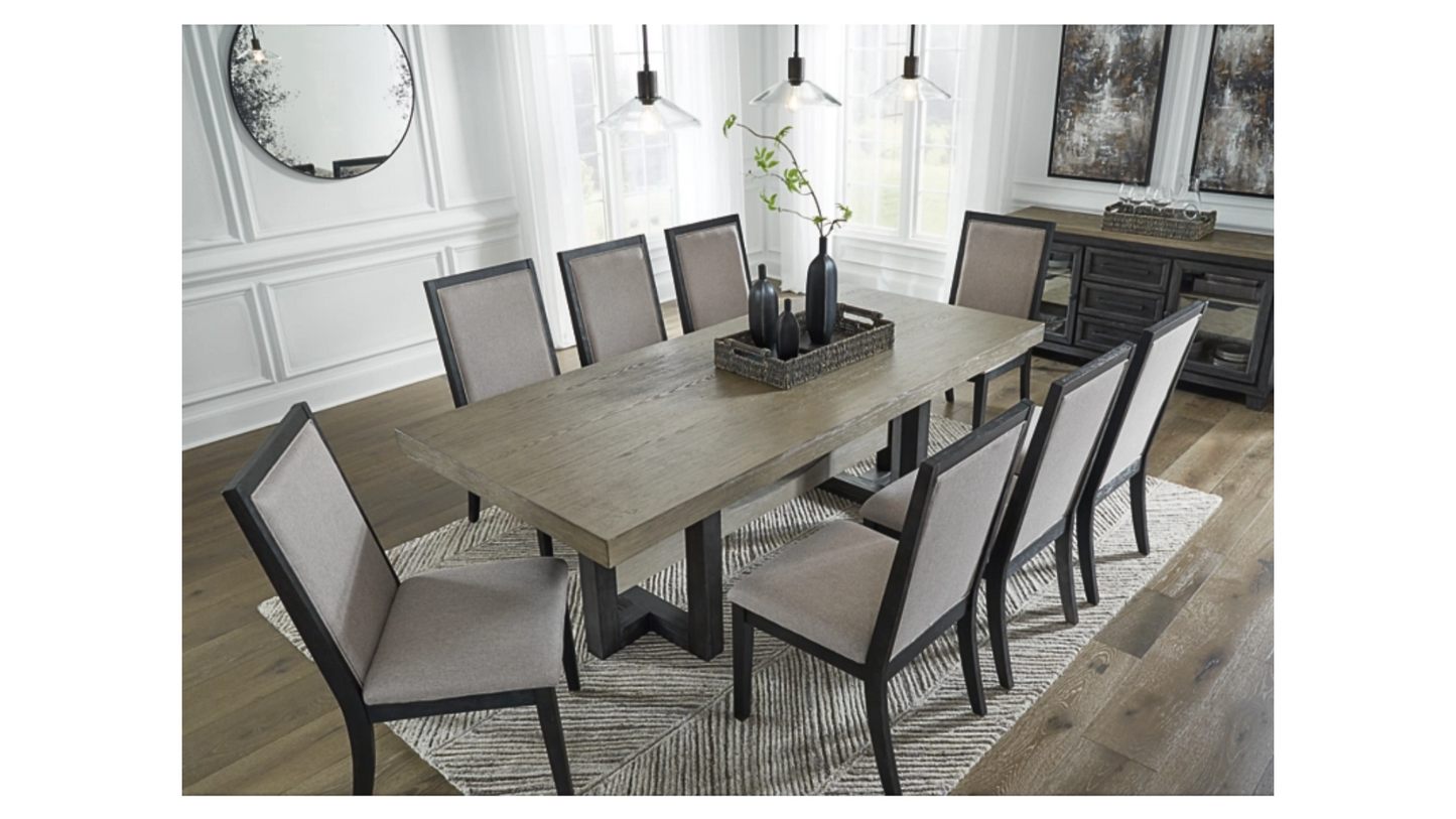 Dining Table - Foyland - and 8 Chairs