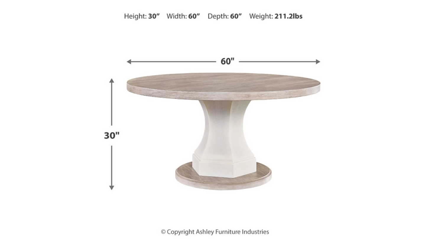 Dining Table - Jorlaina  and 6 Chairs