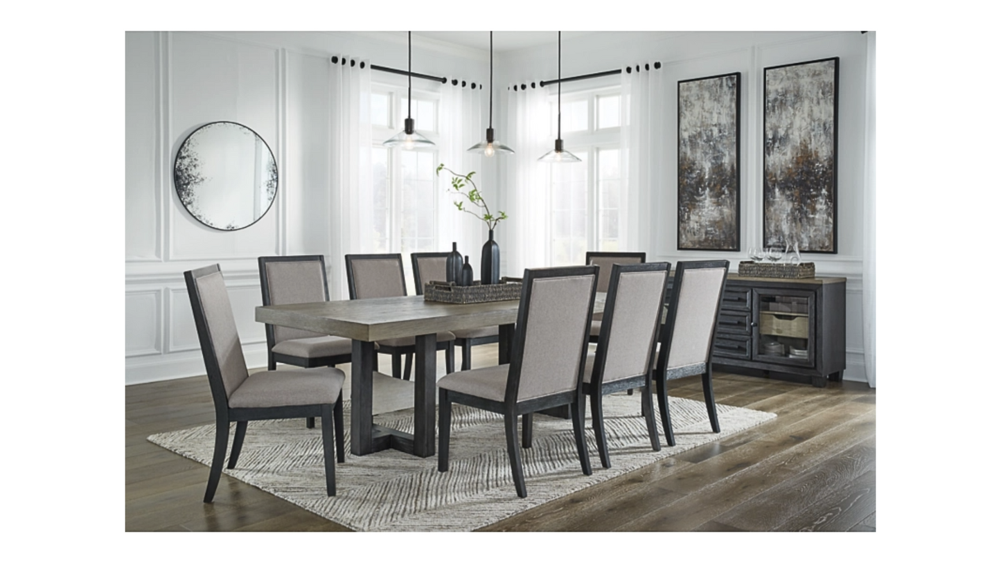 Dining Table - Foyland - and 8 Chairs