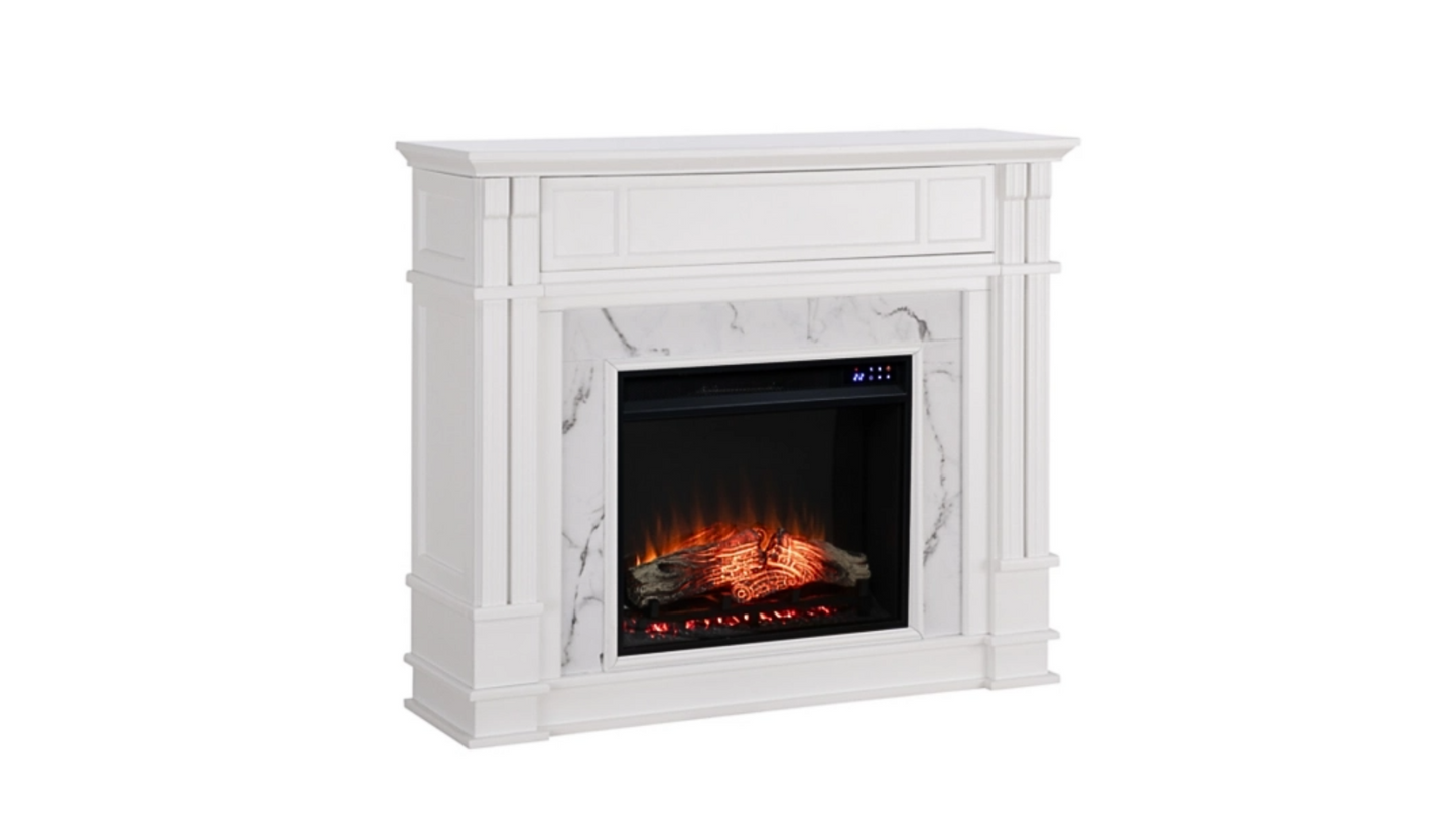 Fireplace Mantel -Southern Enterprises Solemma Touch Screen