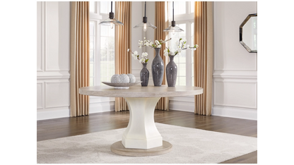 Dining Table - Jorlaina  and 6 Chairs